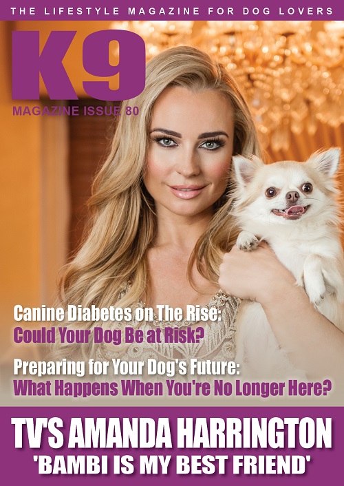 K9 Magazine Cover Issue 80 - Amanda Harrington & Bambi (LR)